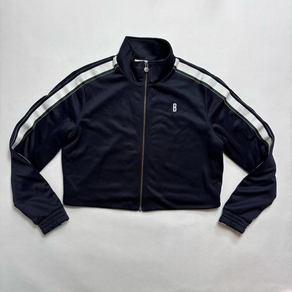 Björn Borg Maggie Track Jacket Cropped Training Tennis Women’s 40 Medium Retro